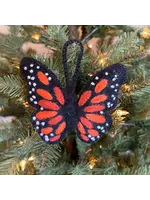 Ornaments 4 Orphans Monarch Butterfly Felt Ornament
