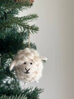 Felt Sheep Ornament - White
