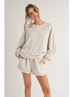 EM & ELLE Beyond Terry Embroidered Sweatshirt