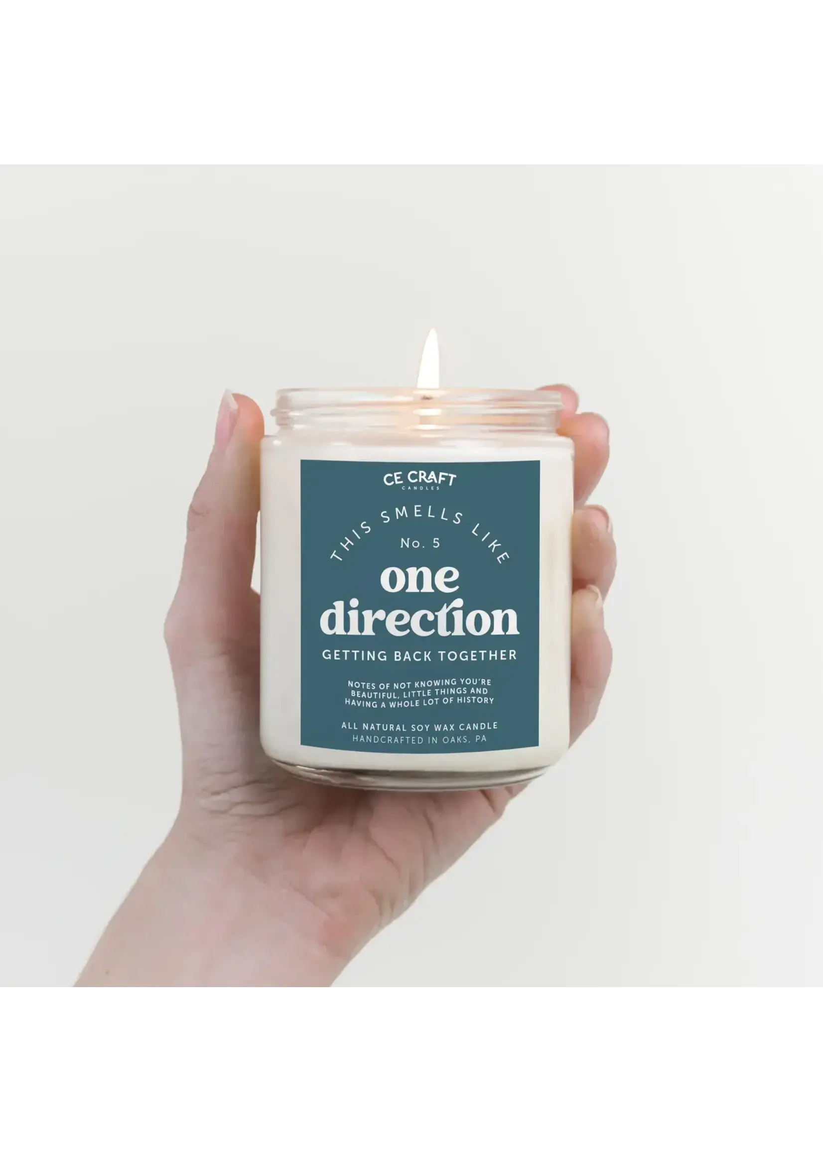 This Smells Like One Direction Getting Back Together Candle