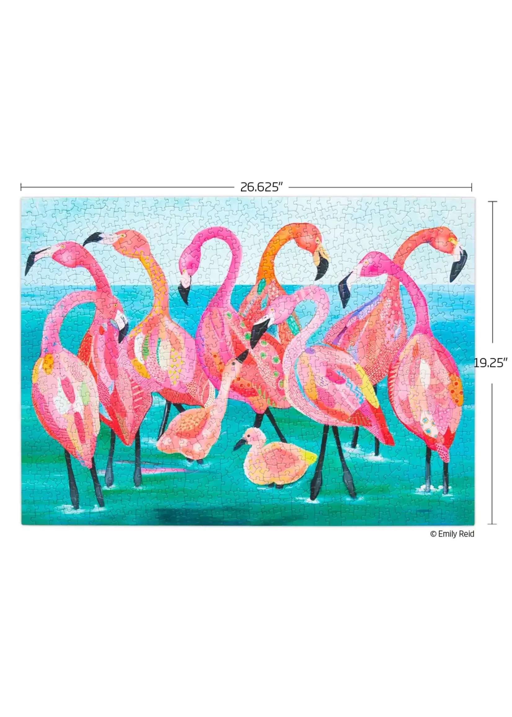 Flamingo Beach | 1000 Piece Jigsaw Puzzle