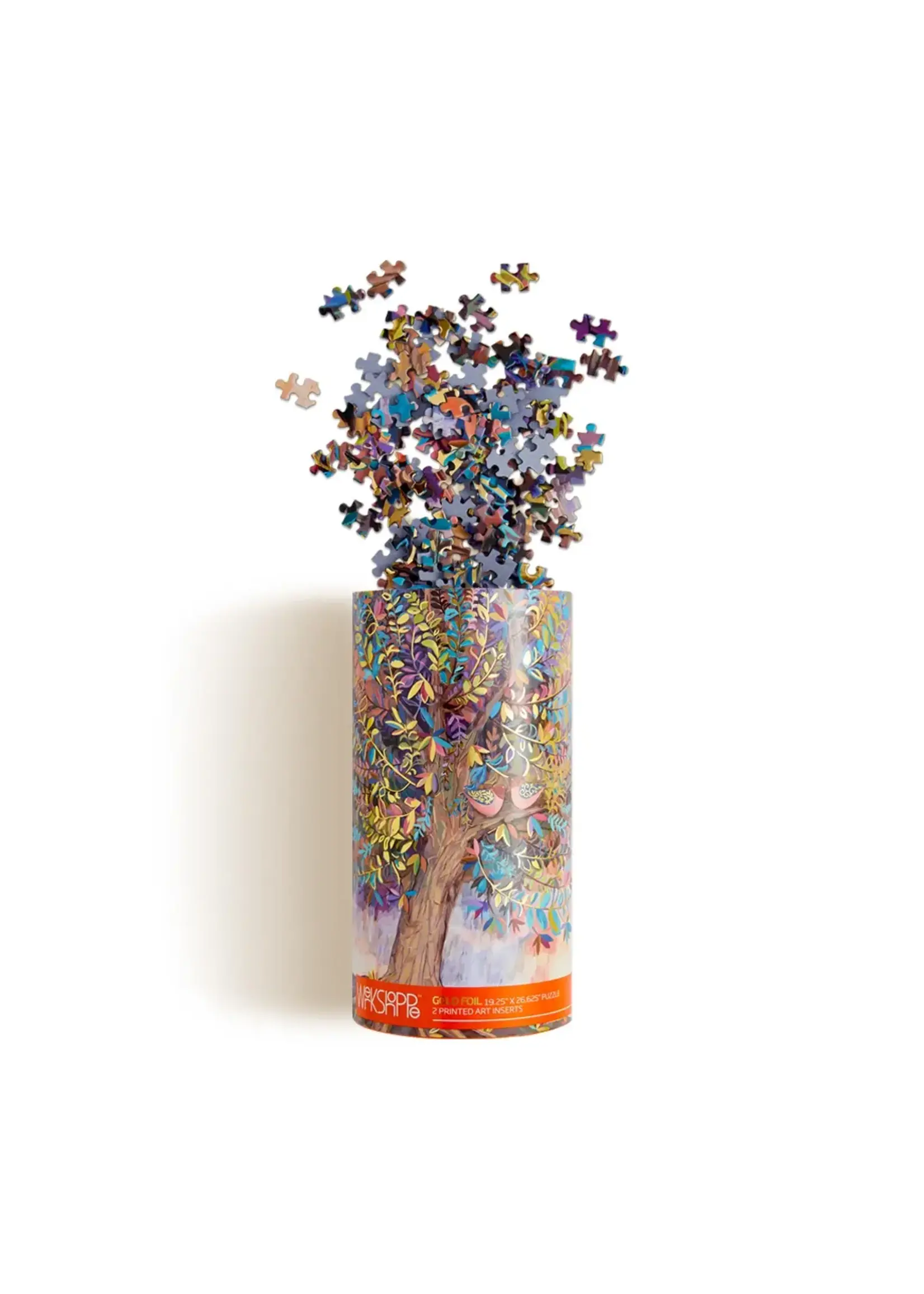 Illumination Tree Gold Foil | 1000 Piece Jigsaw Puzzle