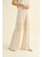 EM & ELLE Dermot Crochet Pants