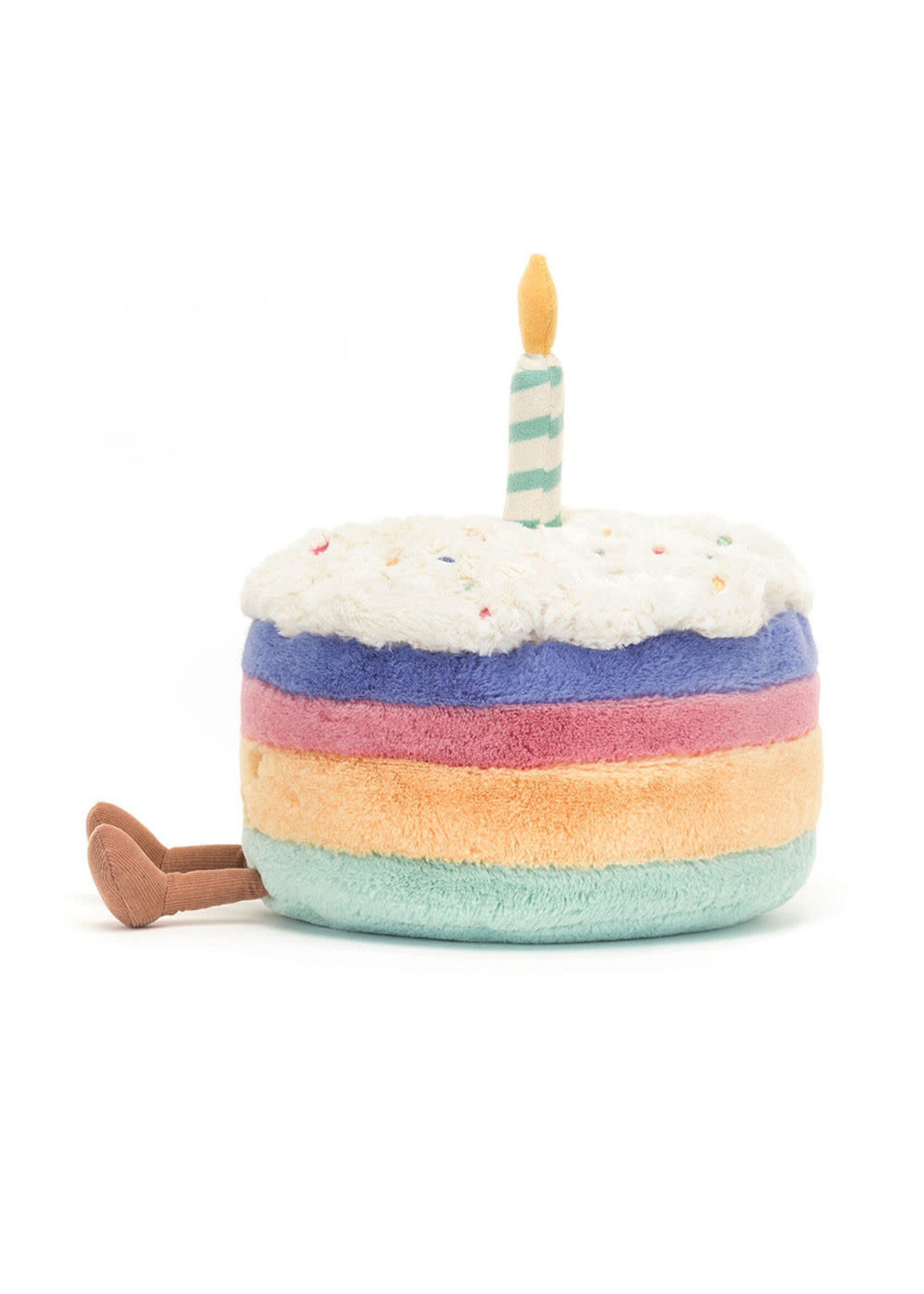 Jellycat Amuseable Rainbow Birthday Cake