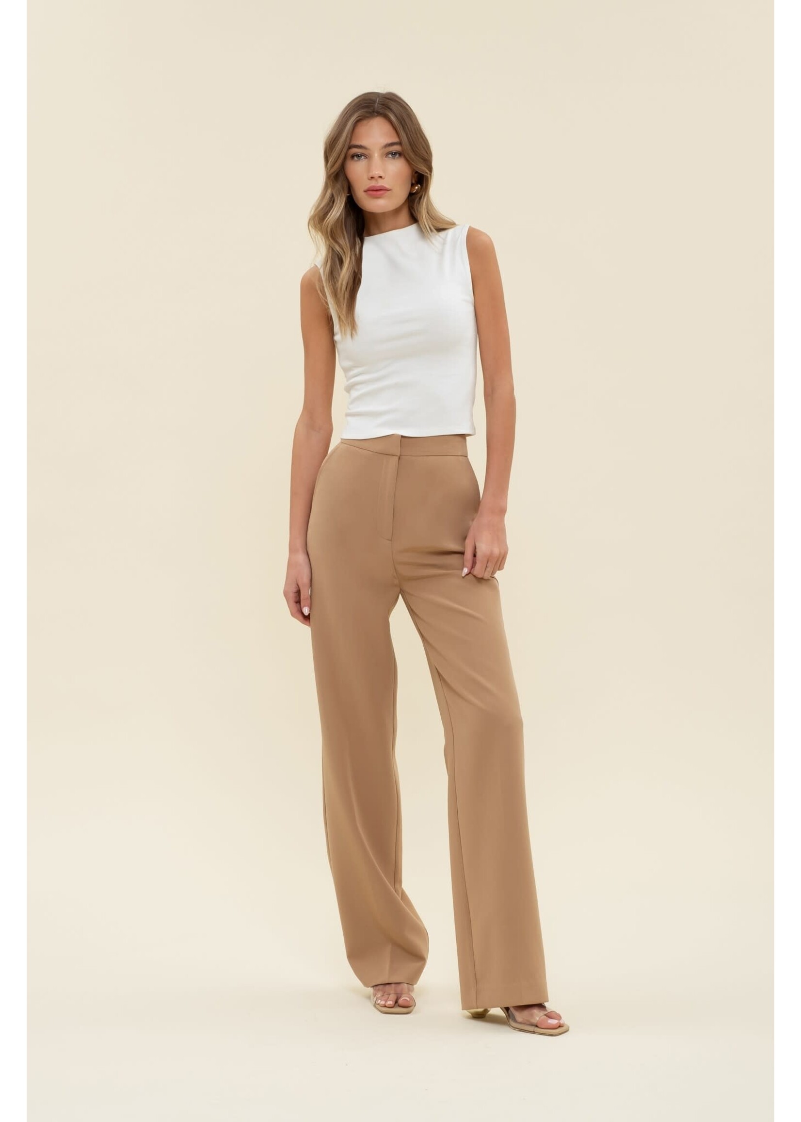 EM & ELLE Dawson Mock Neck Tank