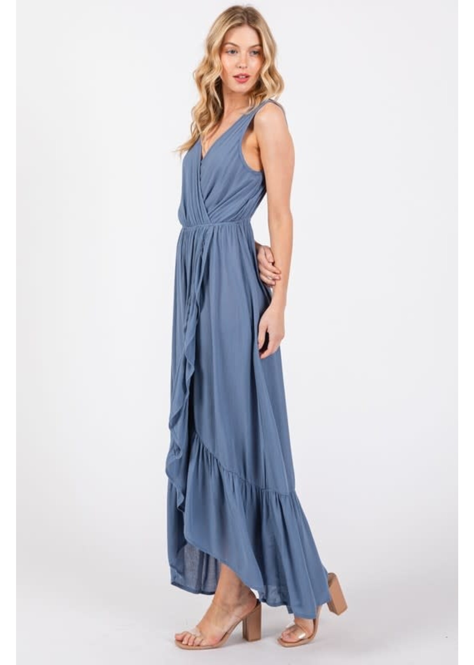 EM & ELLE Josie Ruffle Dress