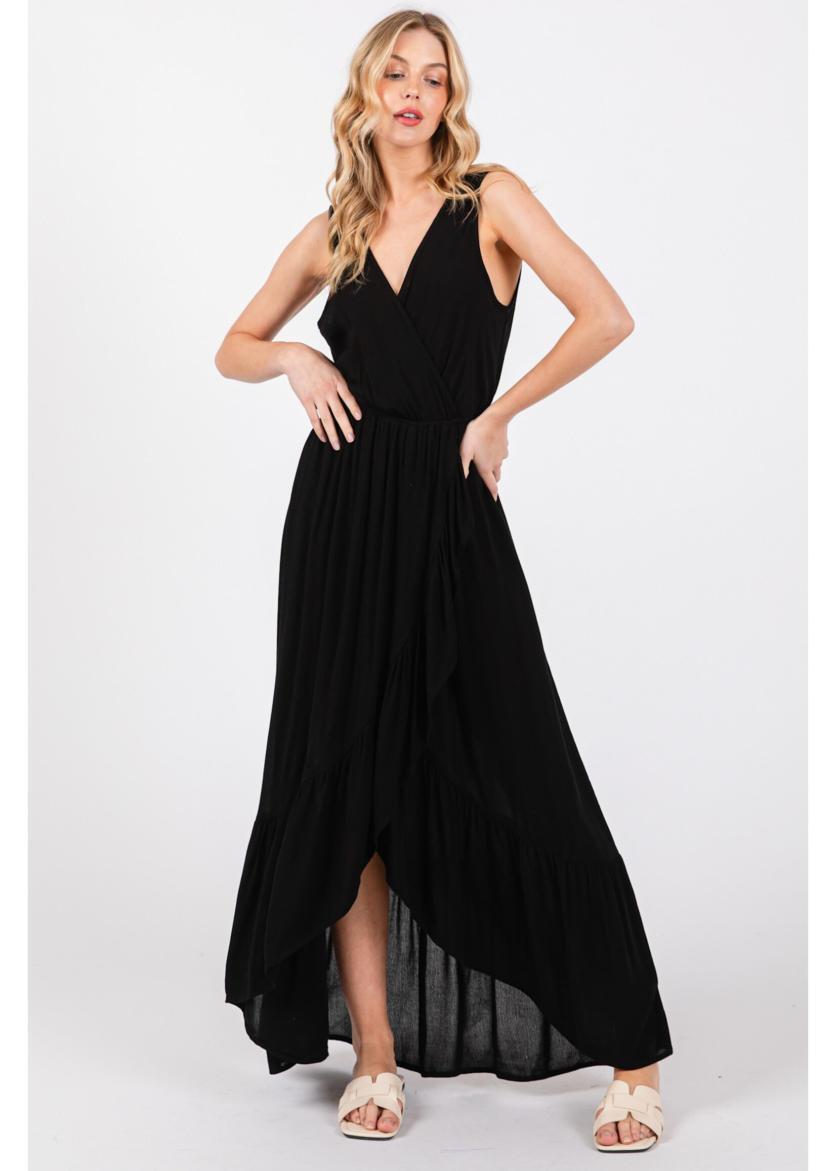 EM & ELLE Josie Ruffle Dress