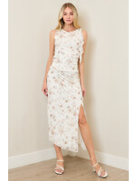 EM & ELLE Ariel Mesh Midi Skirt
