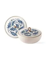 Mem Windy Oak Round Trinket Box