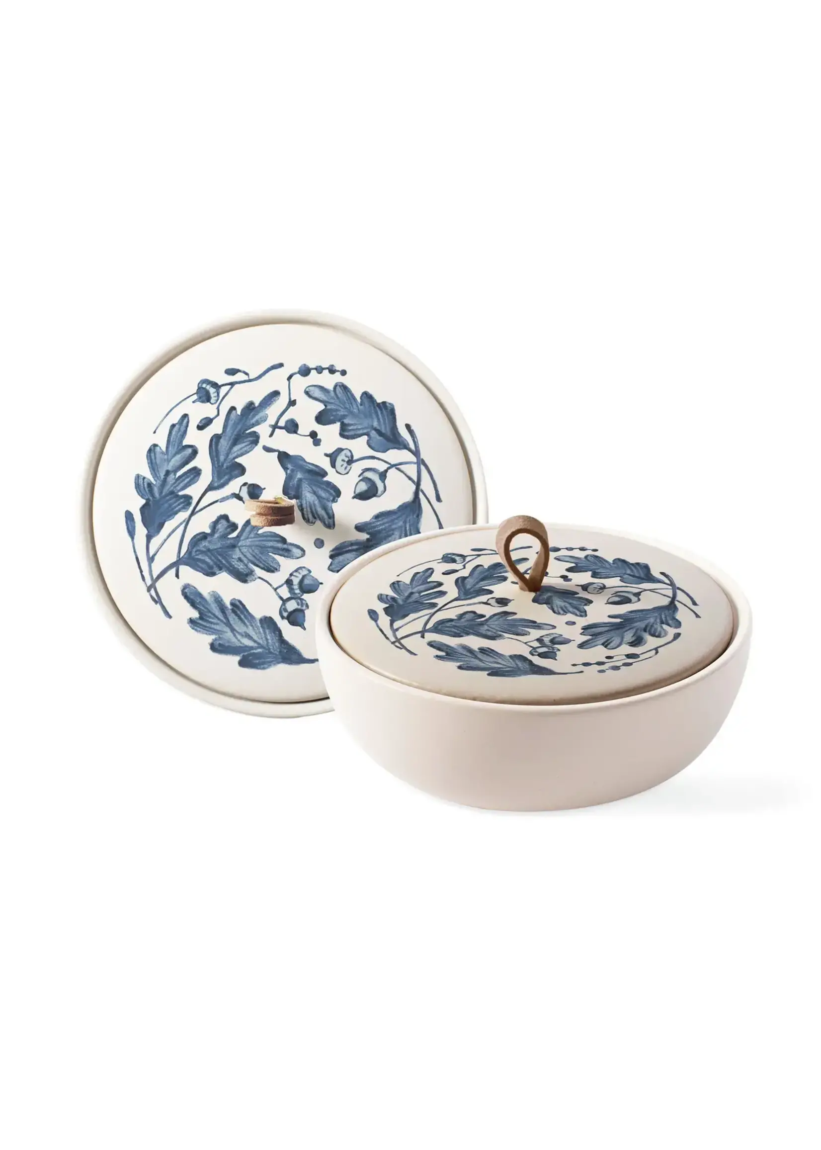 Mem Windy Oak Round Trinket Box