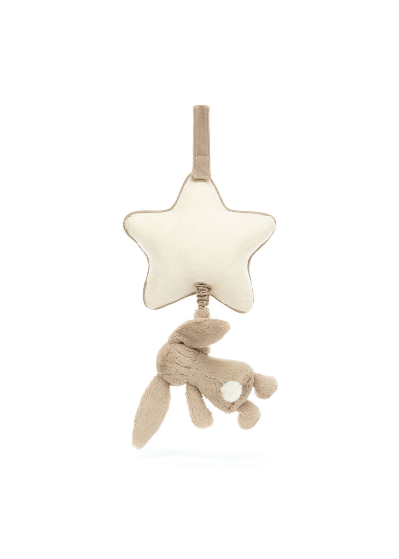 Jellycat Bashful Beige Bunny Musical Pull