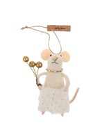 Wintry Winnie Mouse Holiday Ornament