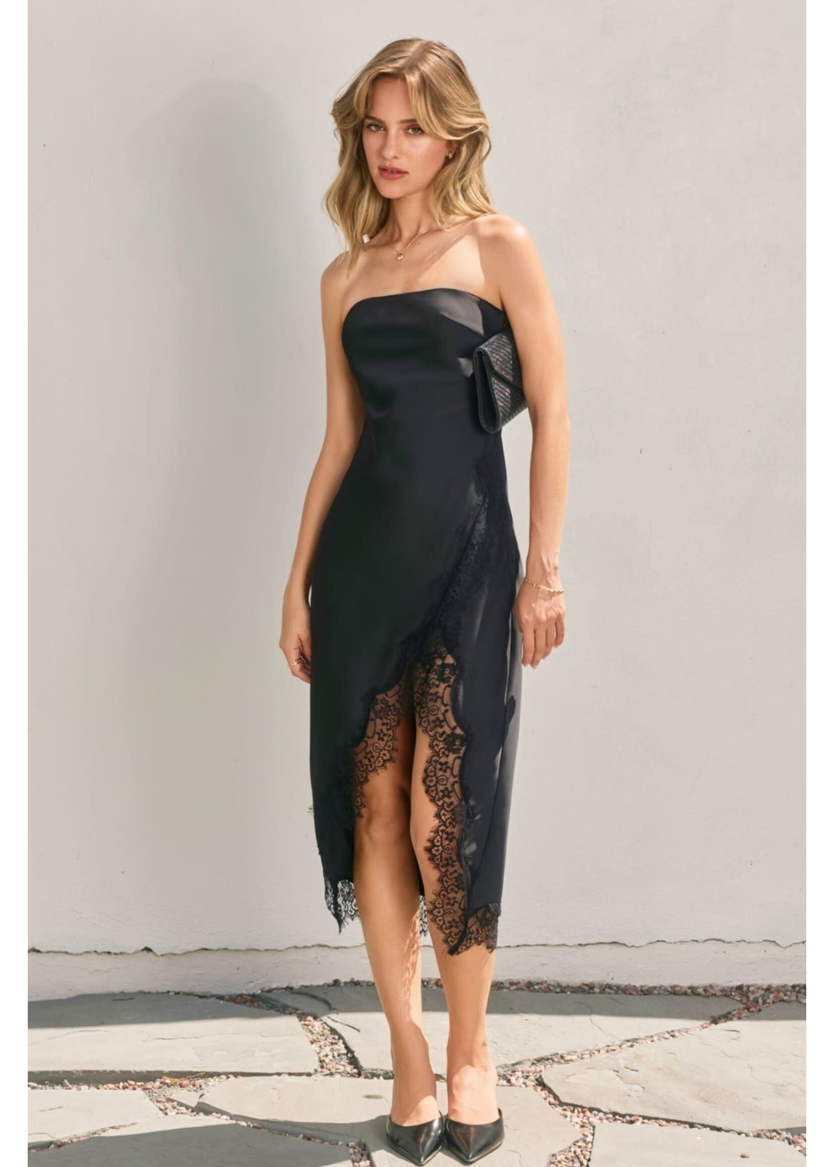 EM & ELLE Ezra Strapless Dress