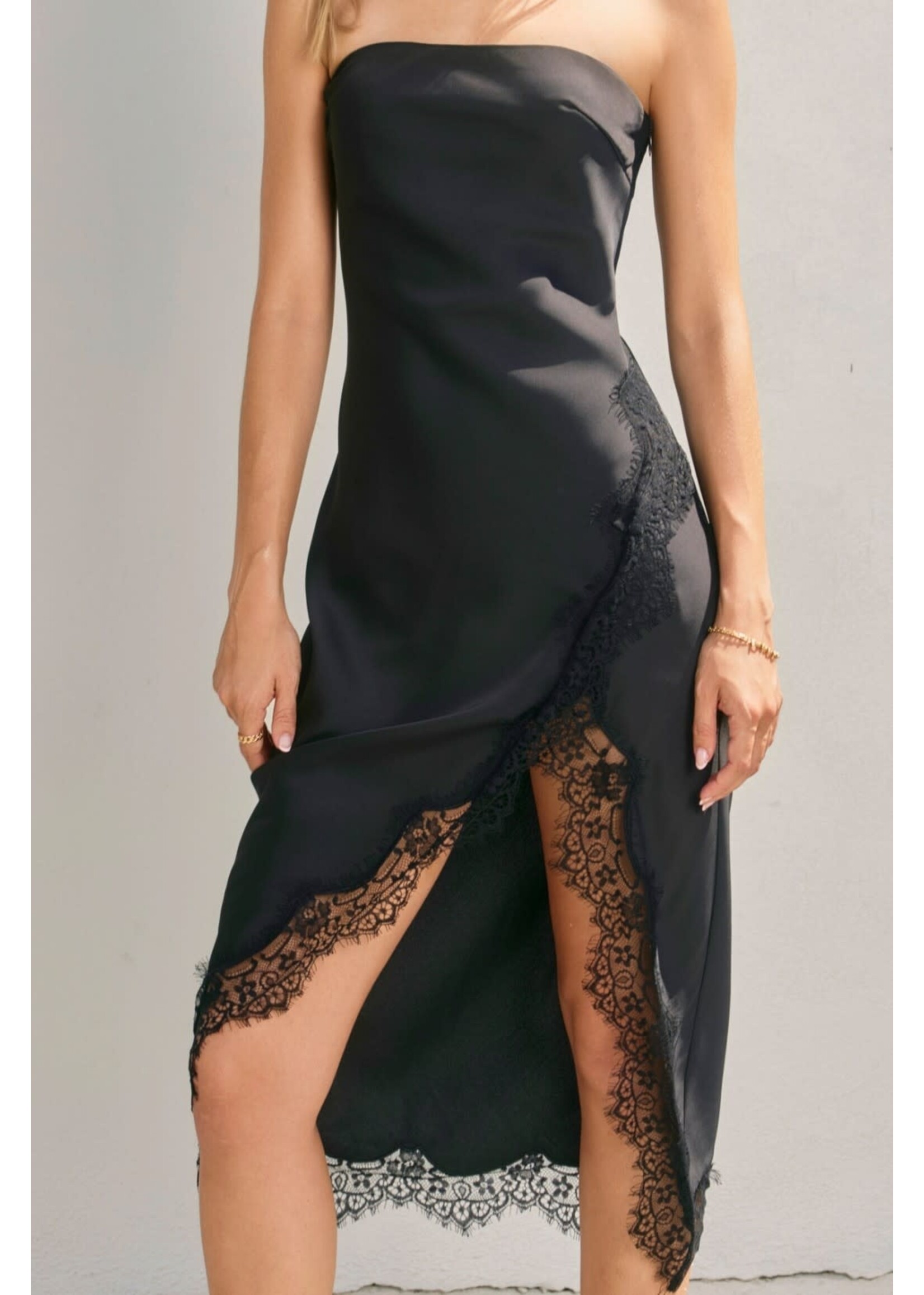 EM & ELLE Ezra Strapless Dress