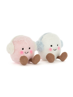 Jellycat Amuseables Toastie Pink and White Marshmallows