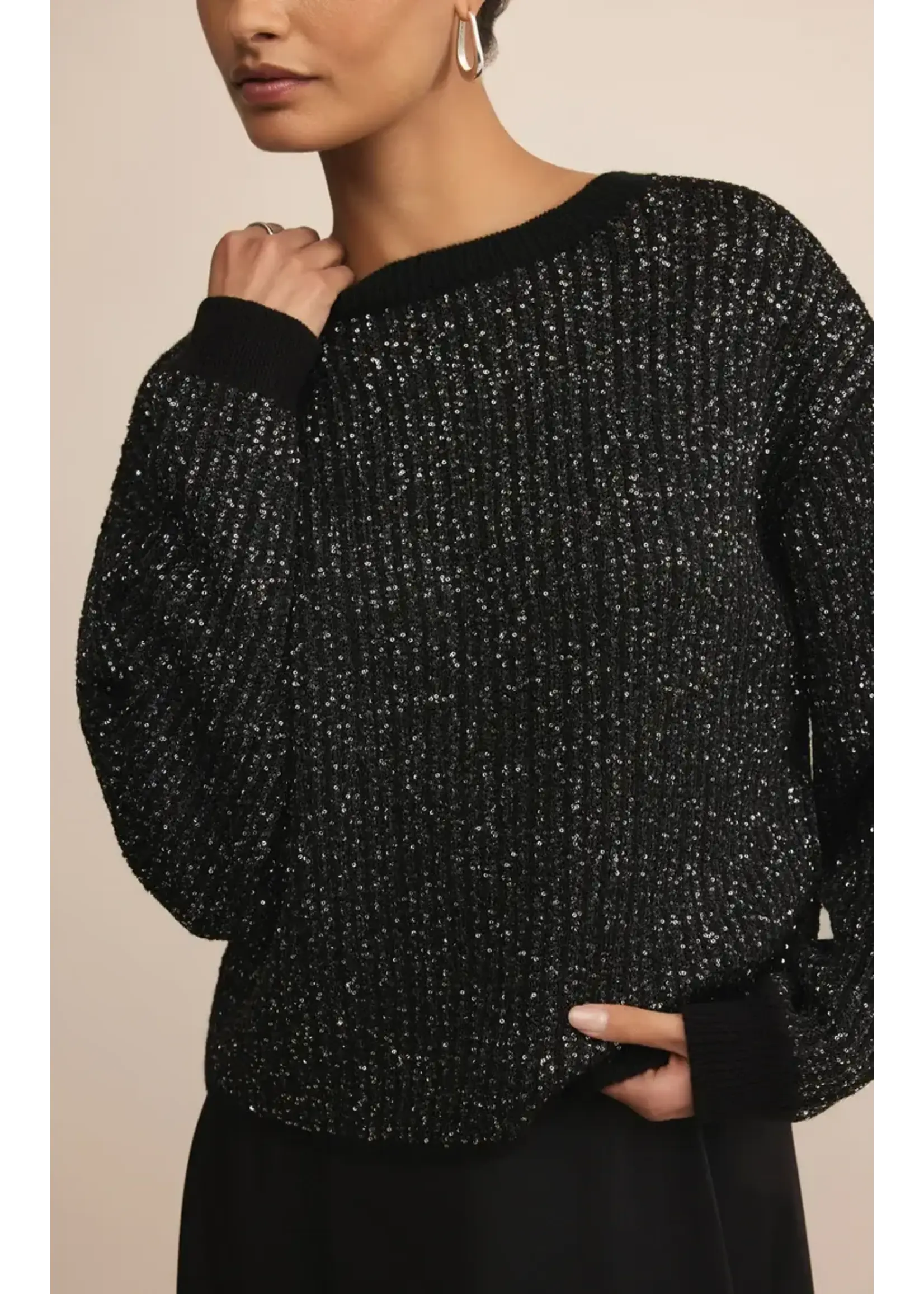 Z Supply Gleam Sequin Sweater