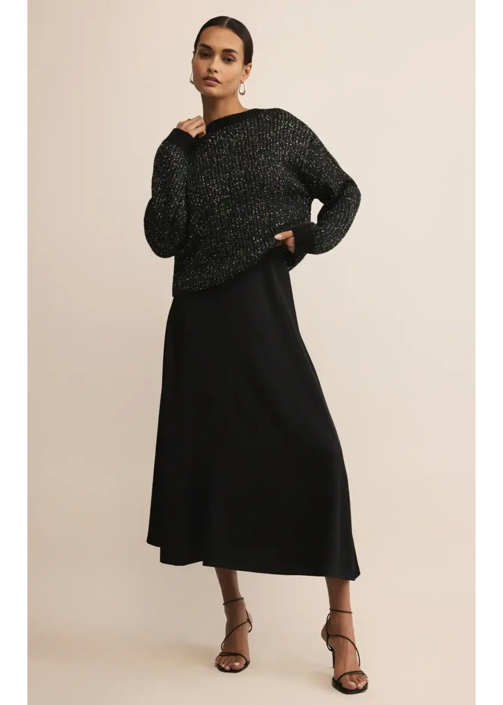 Z Supply Gleam Sequin Sweater