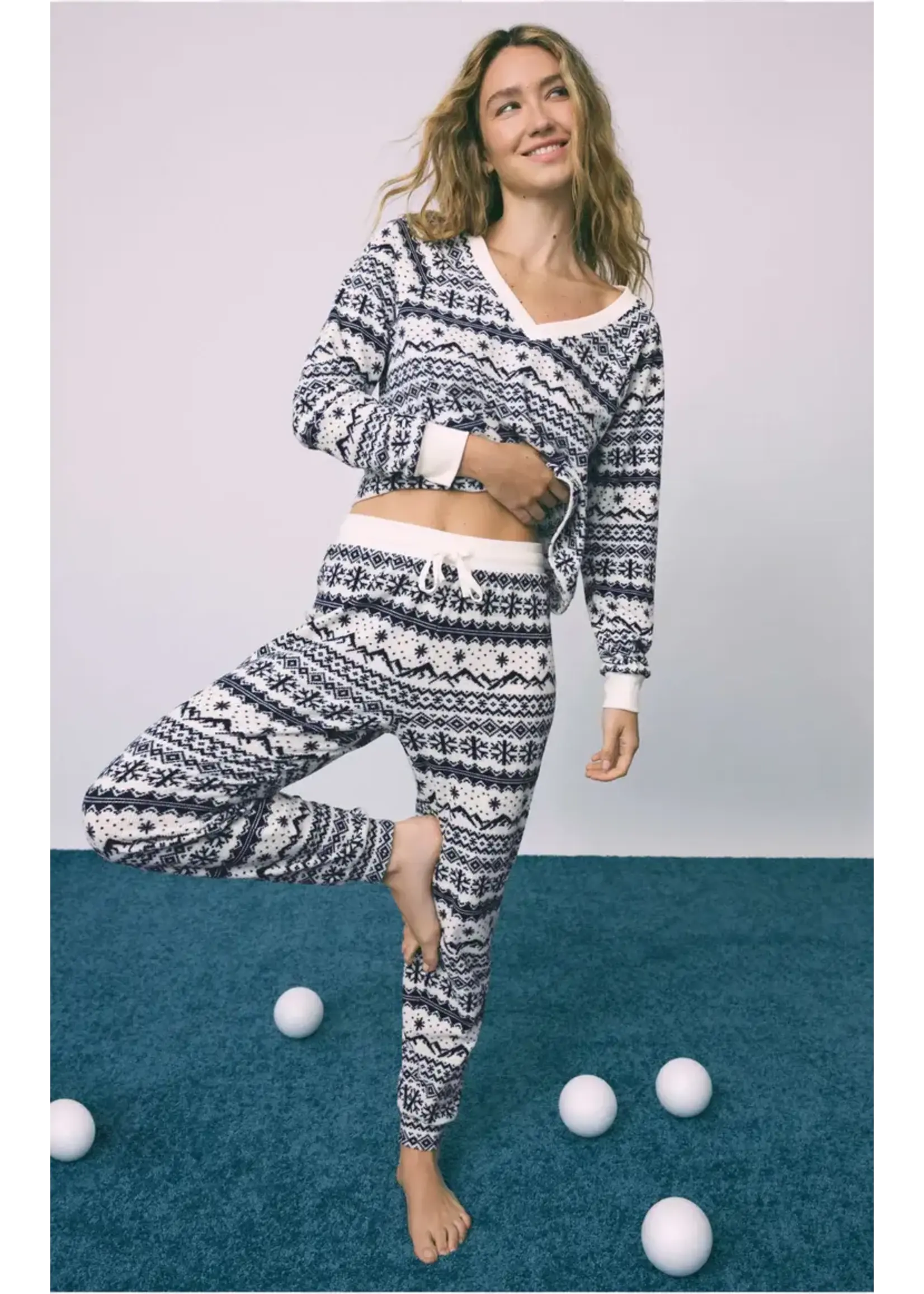 Z Supply Twilight Fairisle Jogger