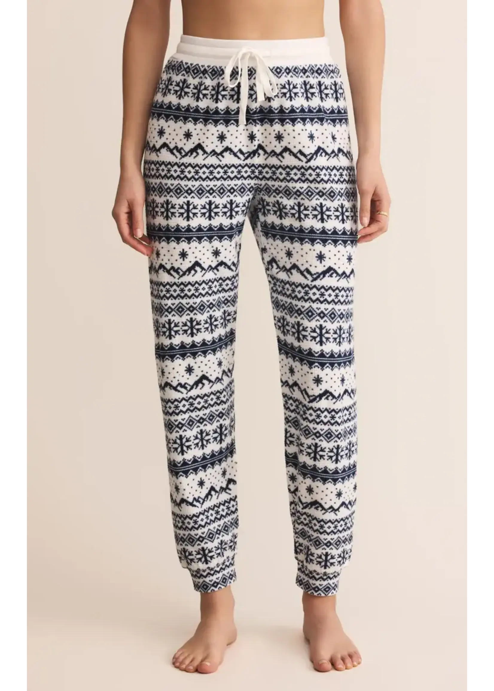 Z Supply Twilight Fairisle Jogger