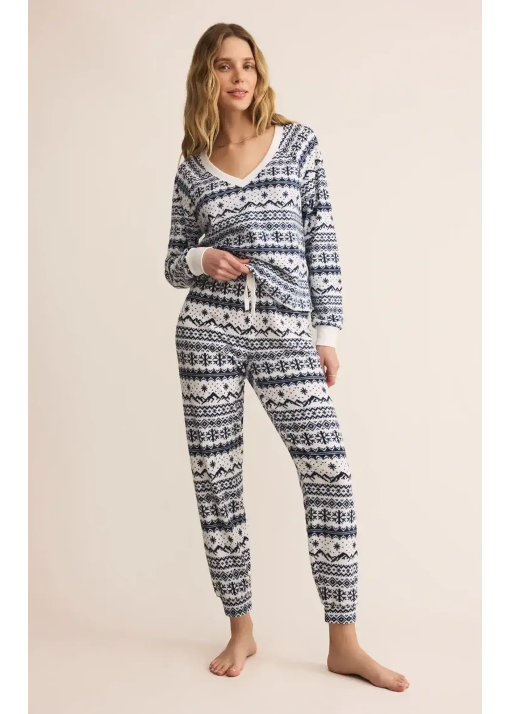 Z Supply Twilight Fairisle Jogger