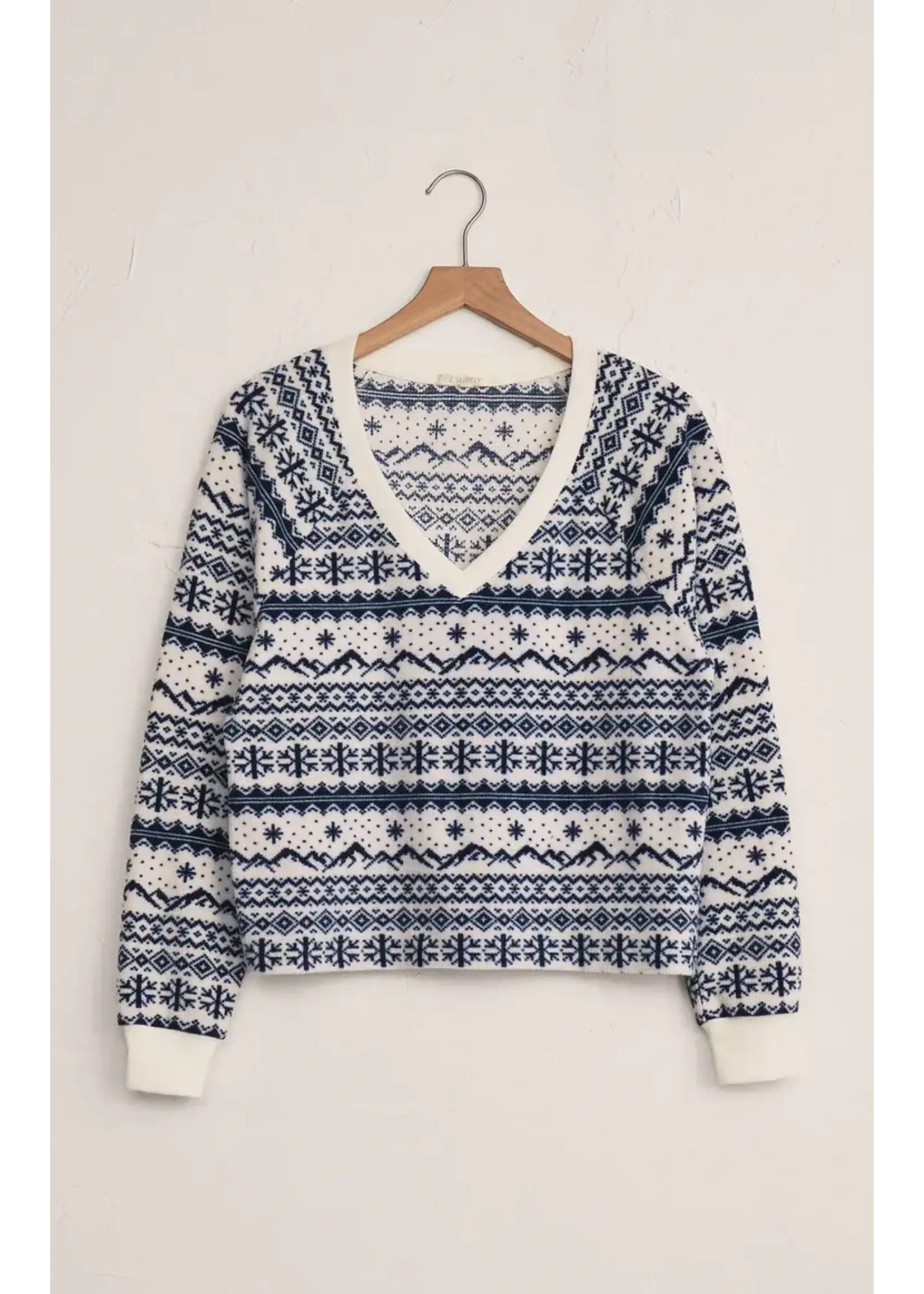 Z Supply Slopes Fairisle L/S Top