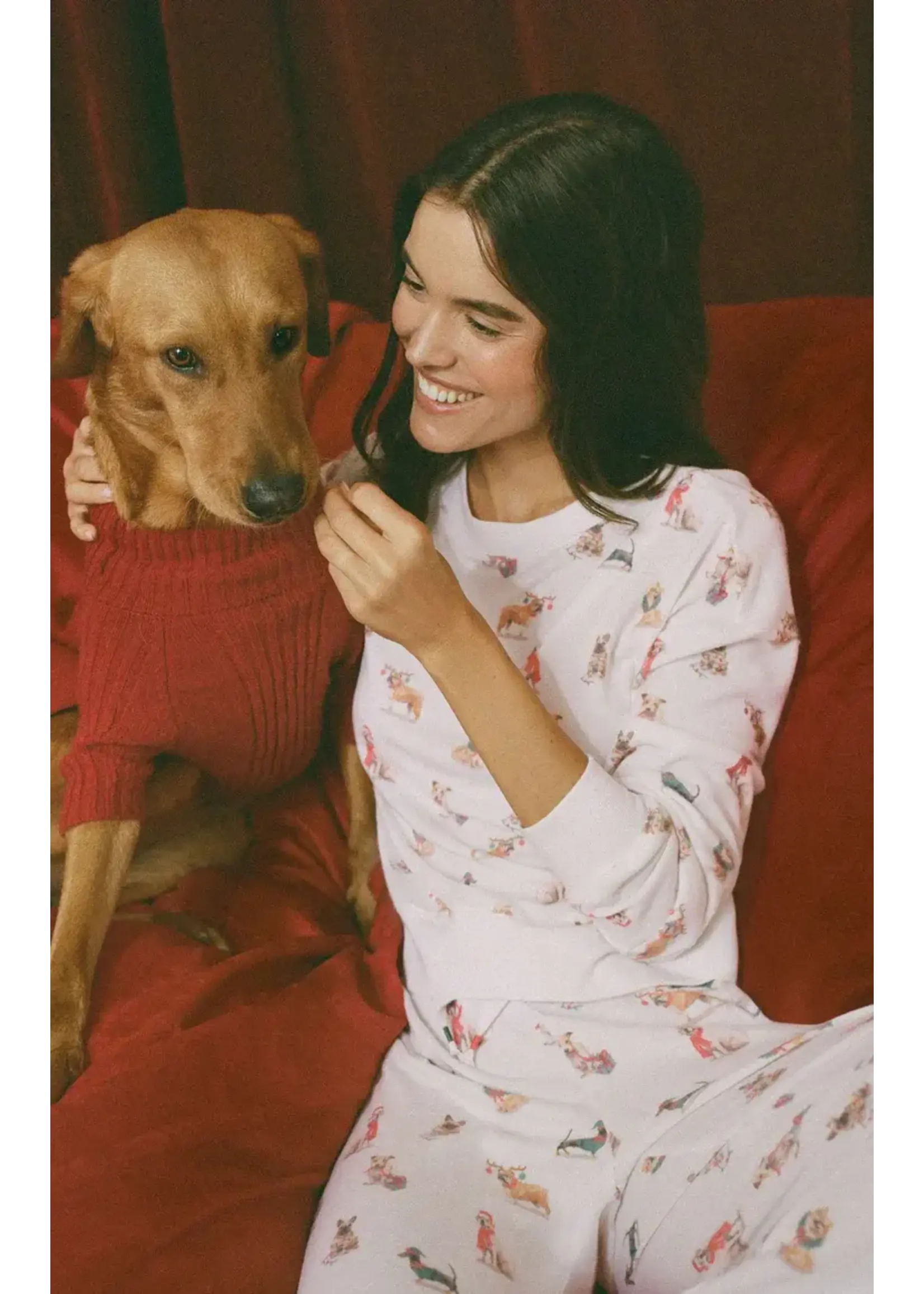 Z Supply Cozy Up Pup Ls Top