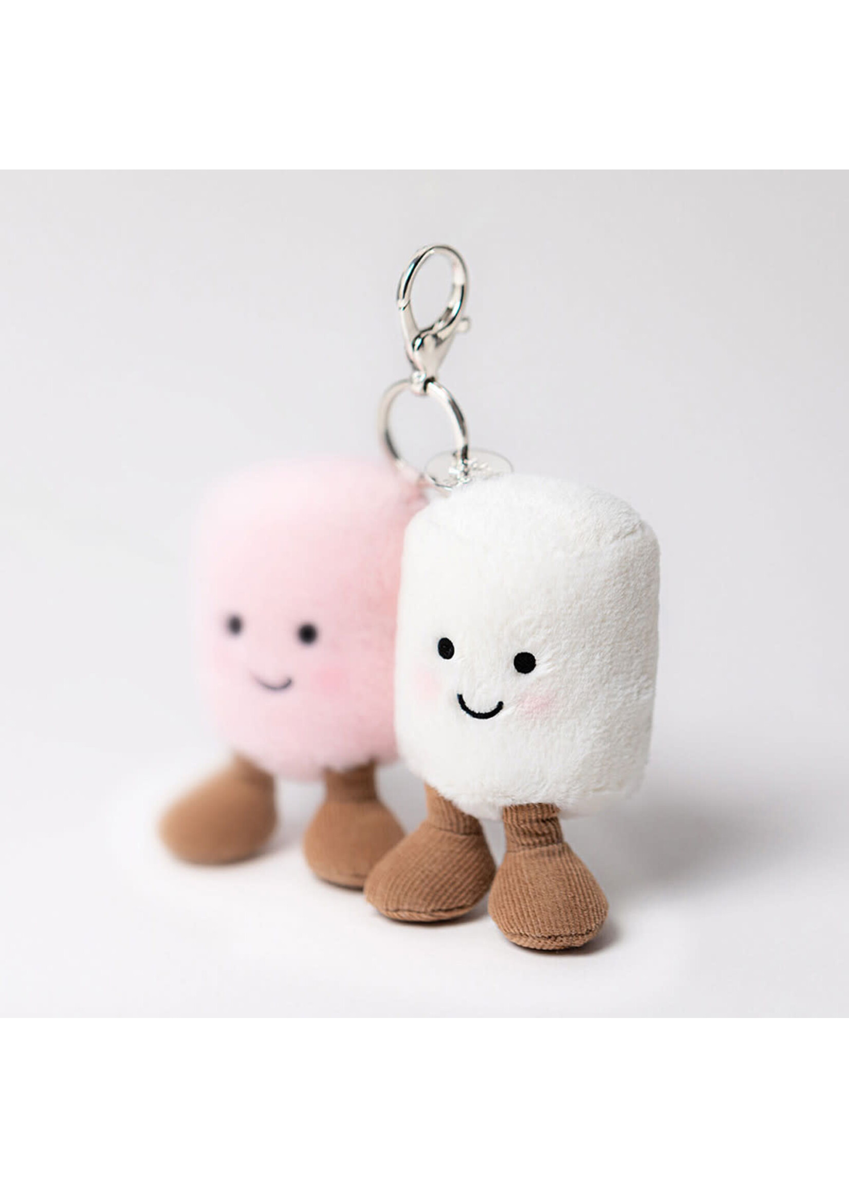 Jellycat Amuseables Pair of Marshmallows Bag Charm