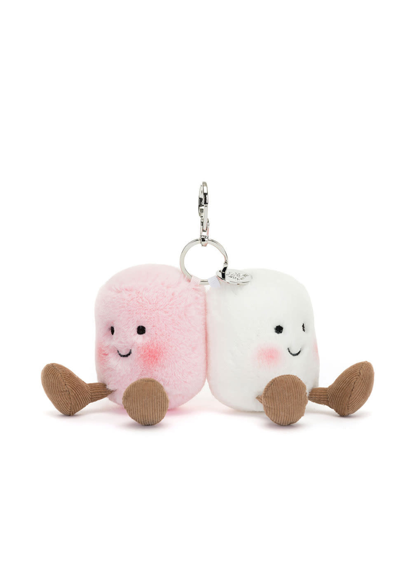 Jellycat Amuseables Pair of Marshmallows Bag Charm