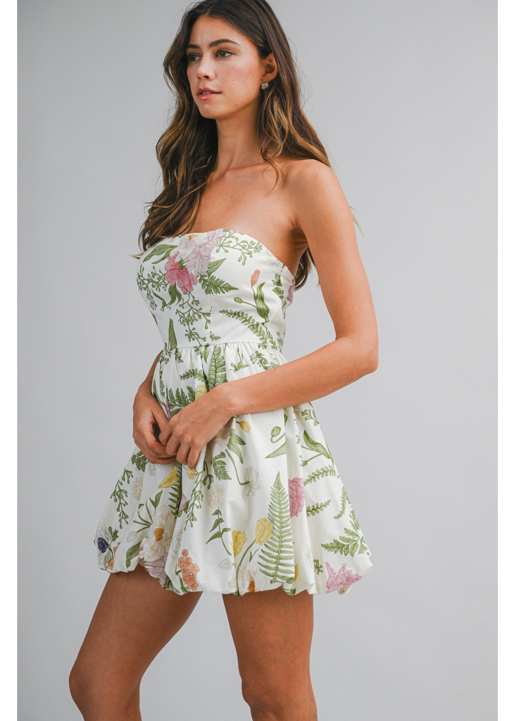 EM & ELLE Florence Bubble Hem Dress