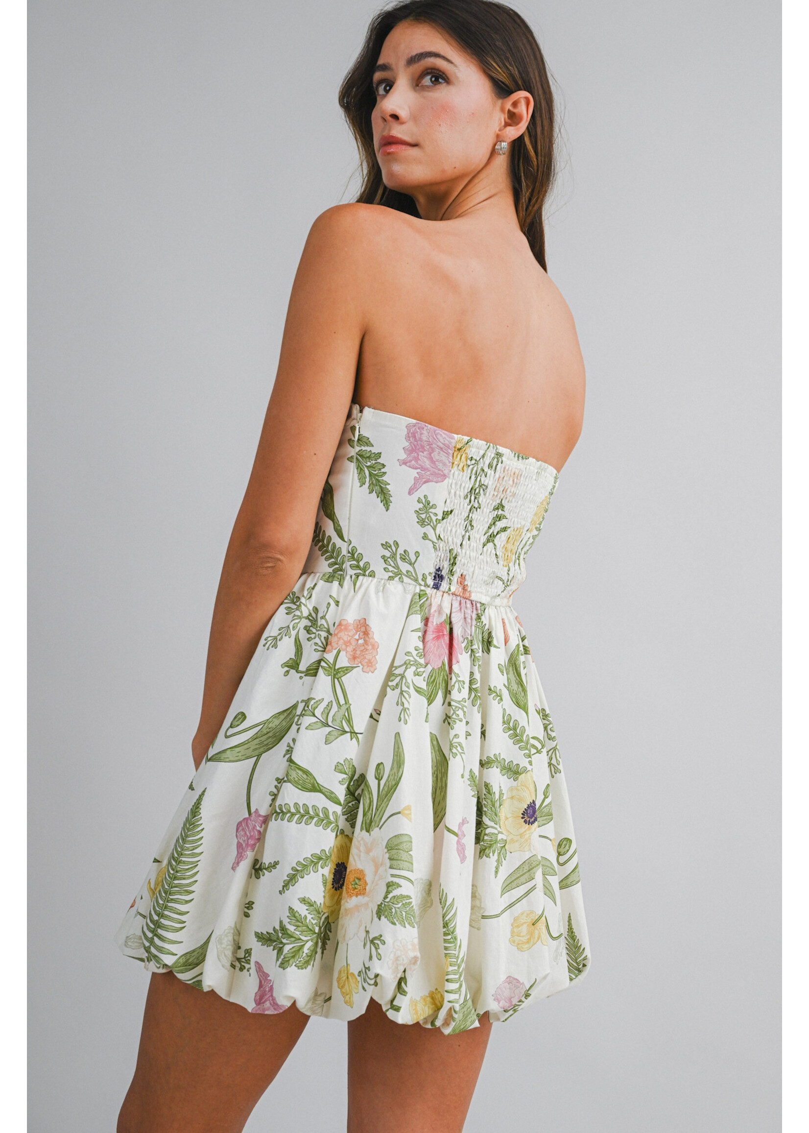 EM & ELLE Florence Bubble Hem Dress