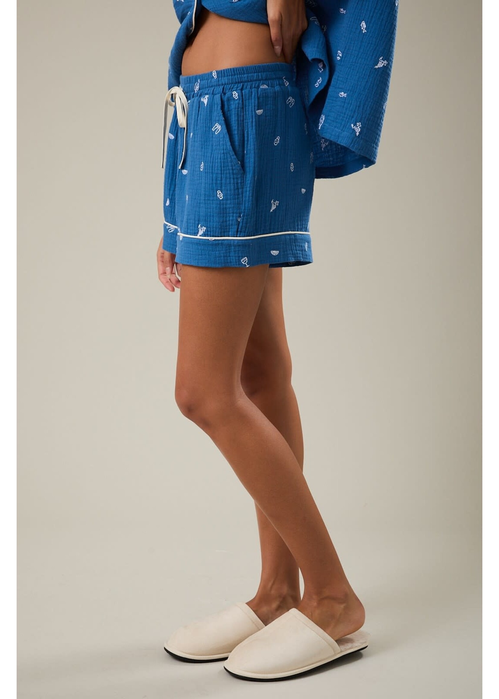 EM & ELLE Smooth Sailing PJ Short