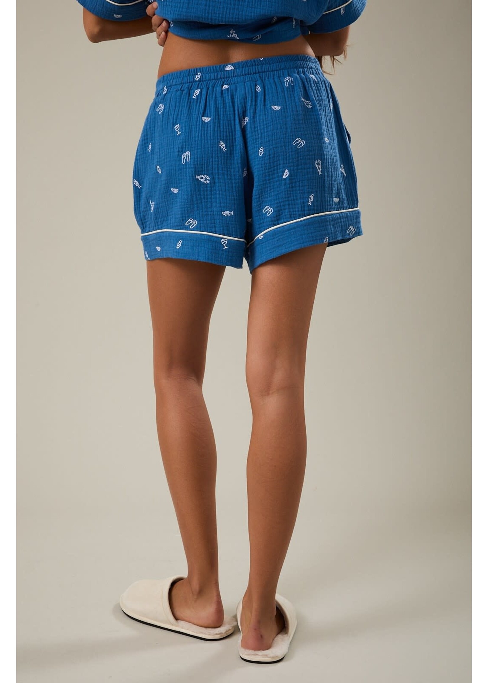 EM & ELLE Smooth Sailing PJ Short