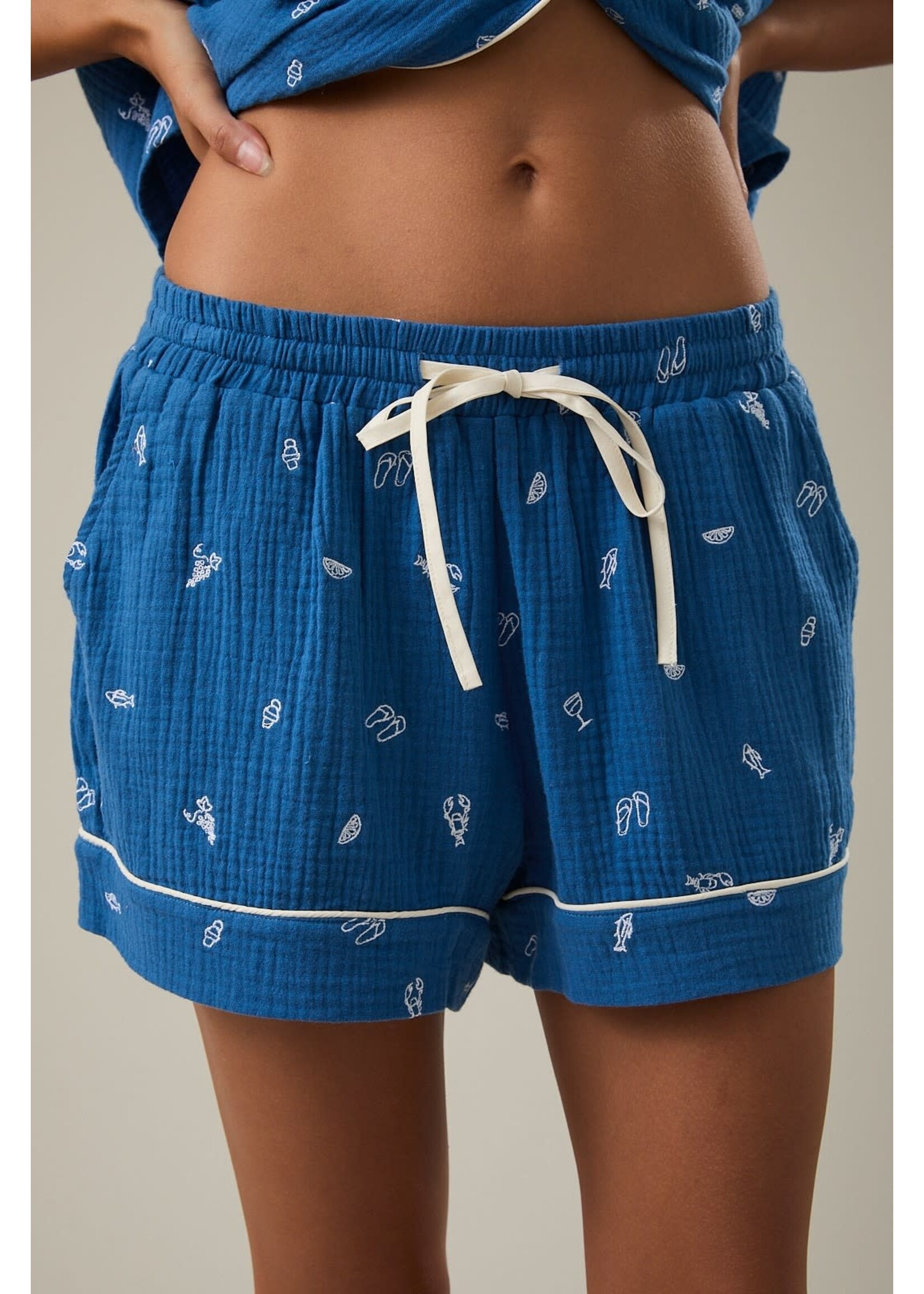 EM & ELLE Smooth Sailing PJ Short