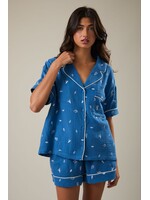 EM & ELLE Smooth Sailing PJ Top