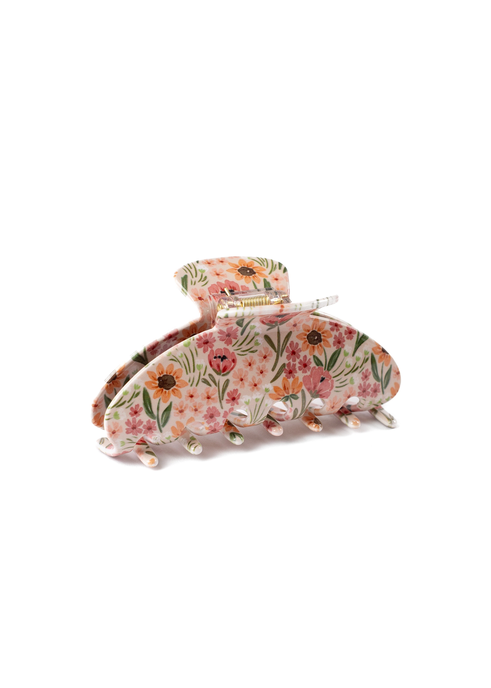 Floral Claw Clip