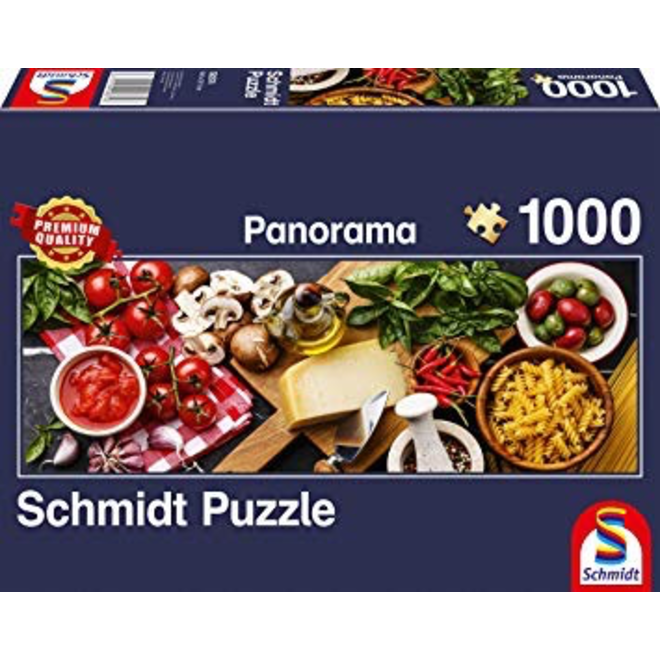 Schmidt Puzzle 1000 Italian Cooking Panoramic