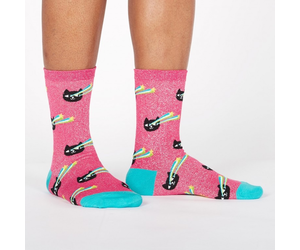 Sock It To Me Womens Crew Pew! Pew! - Endeavours ThinkPlay