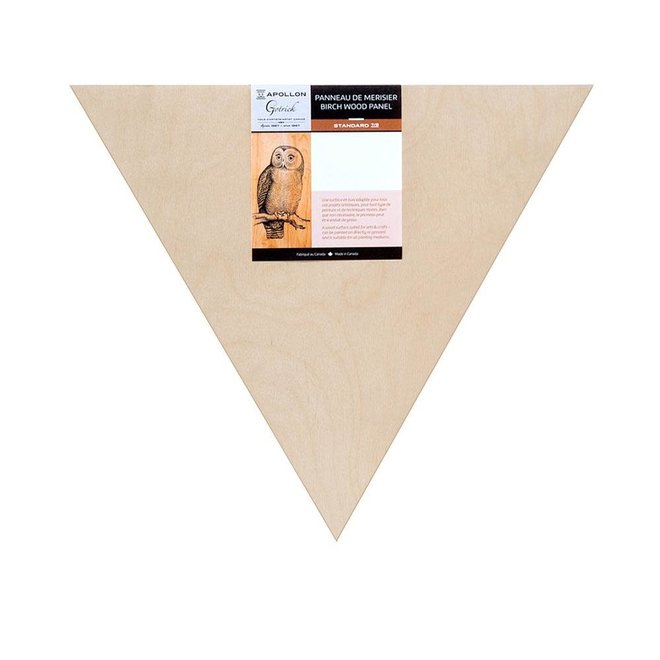 Gotrick 3/4Â€ Triangle Wood Panel 20 Inch