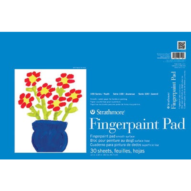 STRATHMORE KIDS FINGERPAINT PAD 12x18