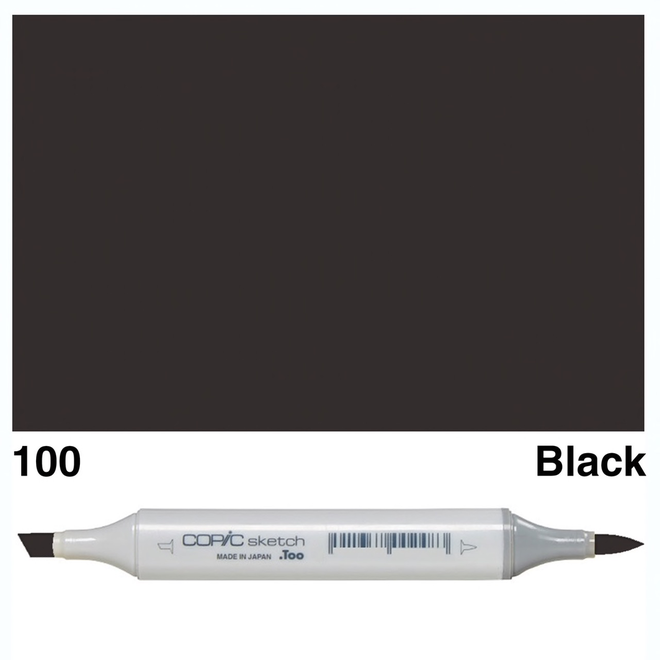 COPIC SKETCH 100 BLACK