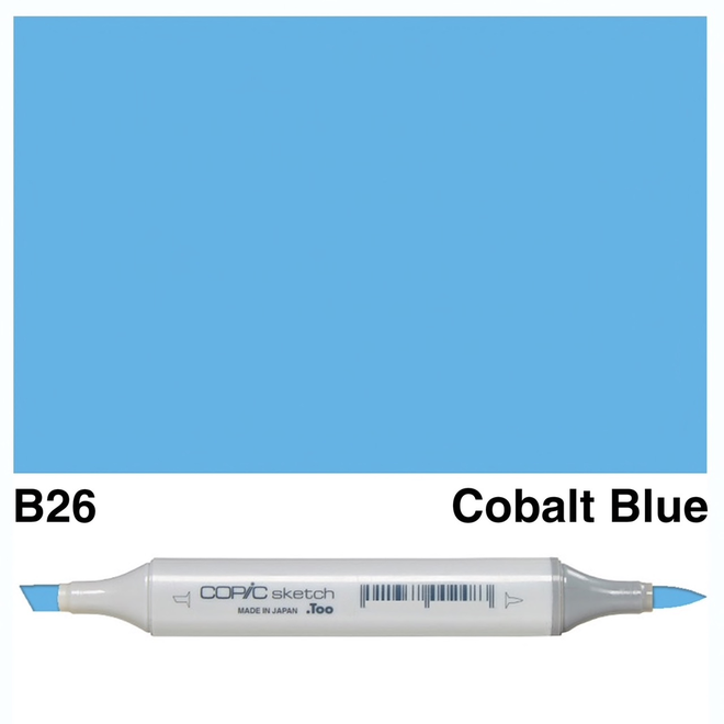 Copic Sketch B26 Cobalt Blue