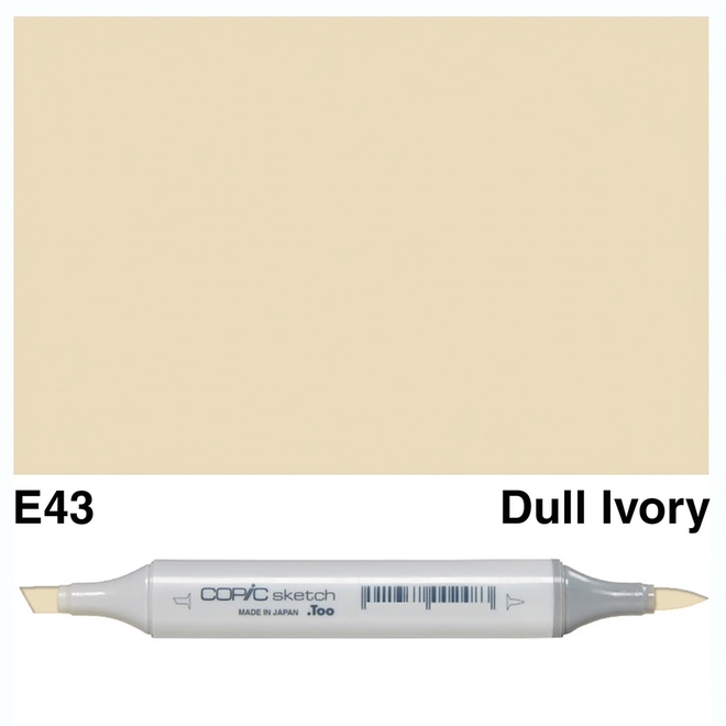 COPIC SKETCH E43 DULL IVORY
