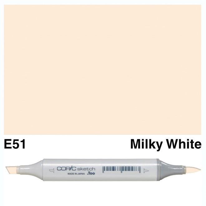 Copic Sketch E51 Milky White
