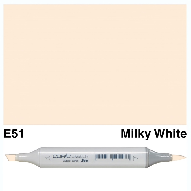 COPIC SKETCH E51 MILKY WHITE