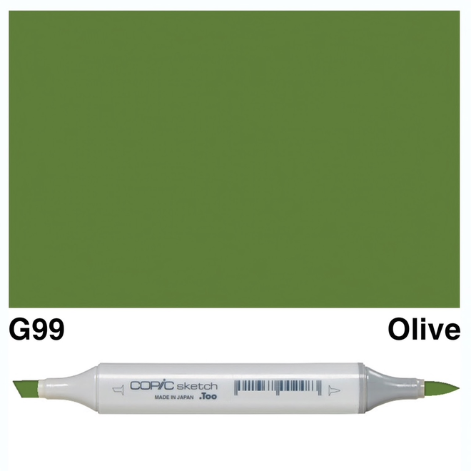 Copic Sketch Marker G99 Olive