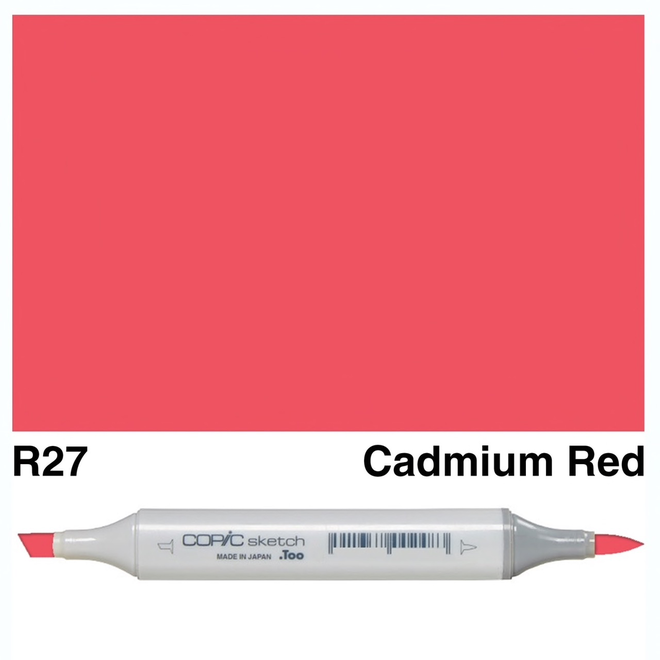 Copic Sketch R27 Cadmium Red