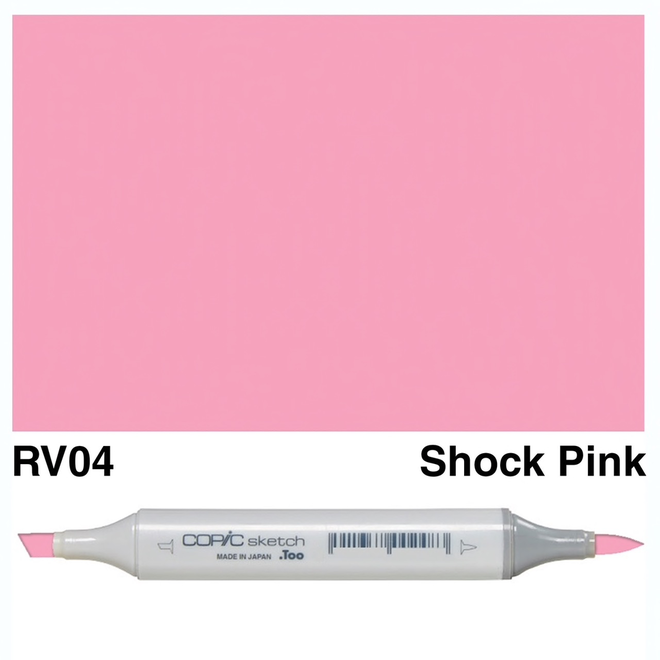 Copic Sketch RV04 Shock Pink