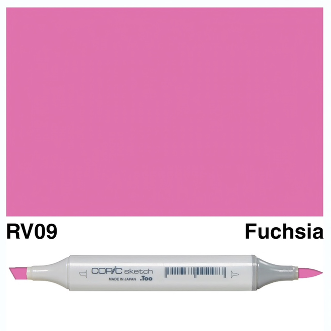 Copic Sketch Marker RV09 Fuchsia