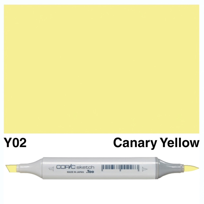 COPIC SKETCH Y02 CANARY YELLOW