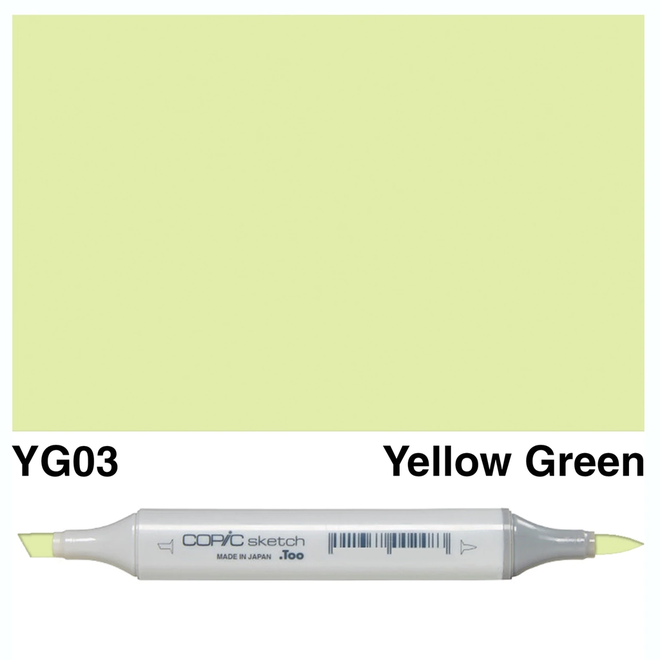 Copic Sketch YG03 Yellow Green